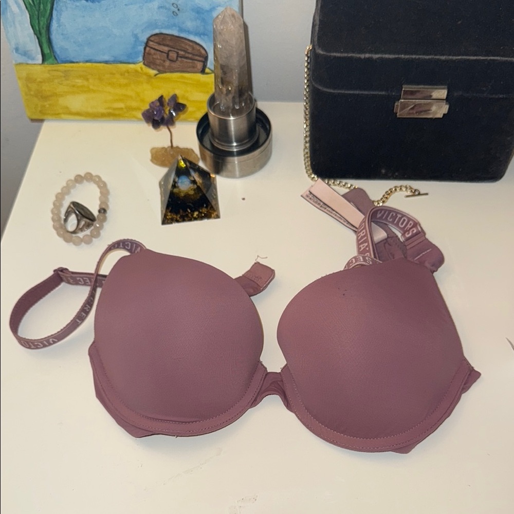 Victoria's Secret Pink Seamless Bra with Adjustable Straps